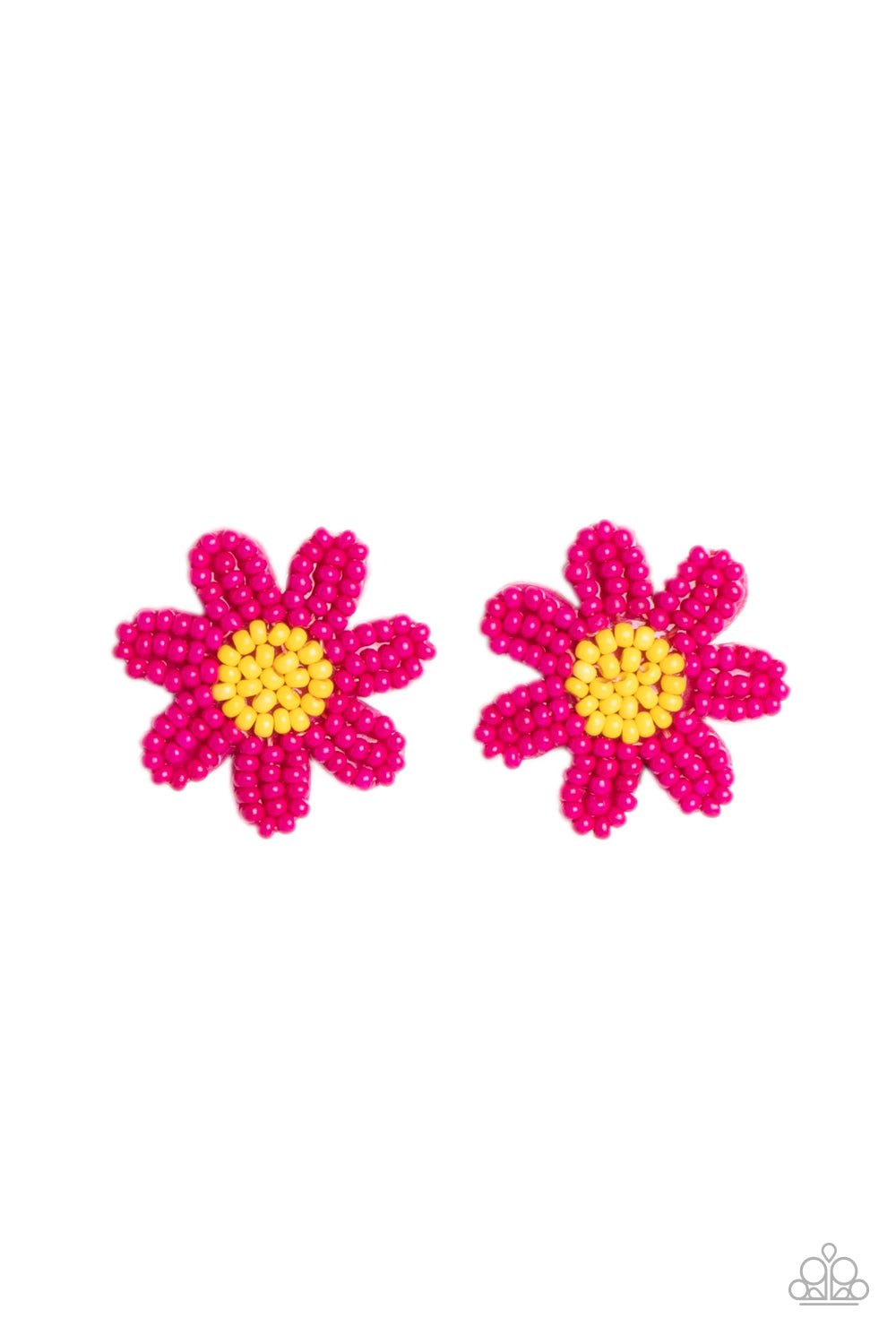 Sensational Seeds - Pink (Seed Bead) Earring