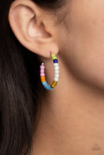 Load image into Gallery viewer, Multicolored Mambo - Multi Hoop Earring
