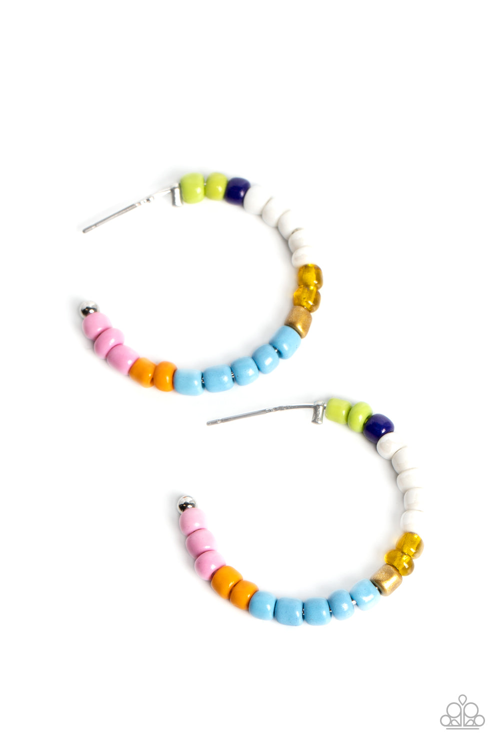 Multicolored Mambo - Multi Hoop Earring