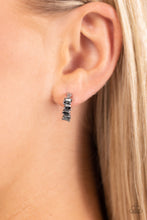 Load image into Gallery viewer, Rugged Rockstar - Silver (Hematite) Earring
