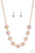 Load image into Gallery viewer, Blooming Brilliance - Rose Gold Necklace
