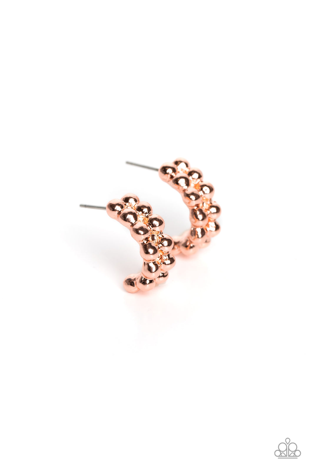 Bubbling Beauty - Copper Earring