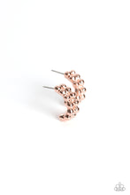 Load image into Gallery viewer, Bubbling Beauty - Rose Gold Hoop Earring
