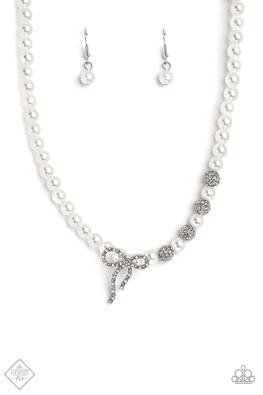 Classy Cadenza - White (Pearl) Necklace (FFA-1222)