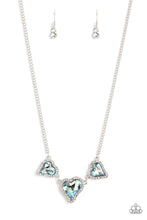 Load image into Gallery viewer, State of the HEART - Blue (Heart) Necklace
