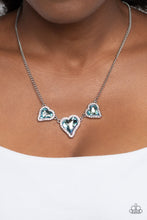 Load image into Gallery viewer, State of the HEART - Blue (Heart) Necklace
