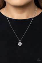 Load image into Gallery viewer, Day of Love - Purple (Heart) Necklace
