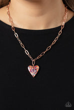 Load image into Gallery viewer, Kiss and SHELL - Copper Necklace
