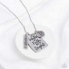 Load image into Gallery viewer, Sunshine Sight - Silver Necklace
