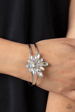 Load image into Gallery viewer, Chic Corsage - White (Iridescent) Bracelet
