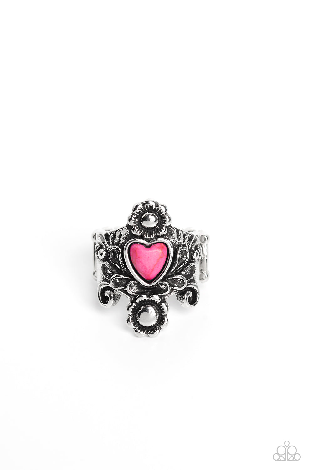 Trailblazing Tribute - Pink (Heart) Ring