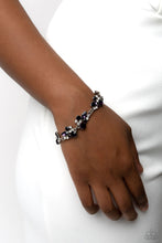 Load image into Gallery viewer, Poolside Perfection - Purple (White and Amethyst) Bracelet
