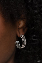 Load image into Gallery viewer, Dotted Darling - Silver (Hoop) Earring
