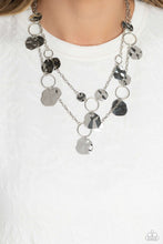 Load image into Gallery viewer, Hammered Horizons - Silver Necklace
