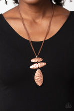 Load image into Gallery viewer, Monochromatic Model - Copper Necklace
