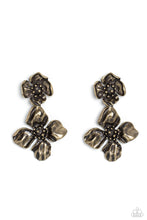 Load image into Gallery viewer, Gilded Grace - Brass Post Earring
