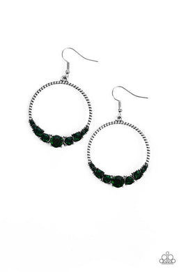 Self-Made Millionaire - Green Earring freeshipping - JewLz4u Gemstone Gallery