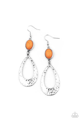 Badlands Baby - Orange Earring freeshipping - JewLz4u Gemstone Gallery