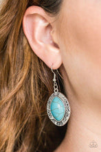 Load image into Gallery viewer, Aztec Horizons - Blue Earring freeshipping - JewLz4u Gemstone Gallery
