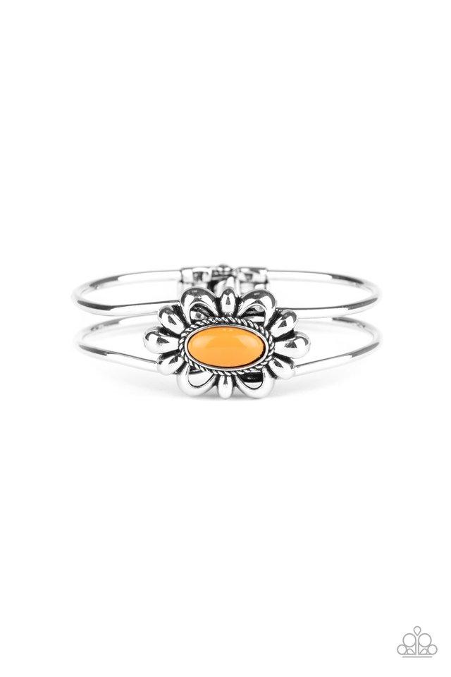 Serene Succulent Orange Bracelet freeshipping - JewLz4u Gemstone Gallery