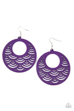 Load image into Gallery viewer, SEA Le Vie! Purple Earring freeshipping - JewLz4u Gemstone Gallery
