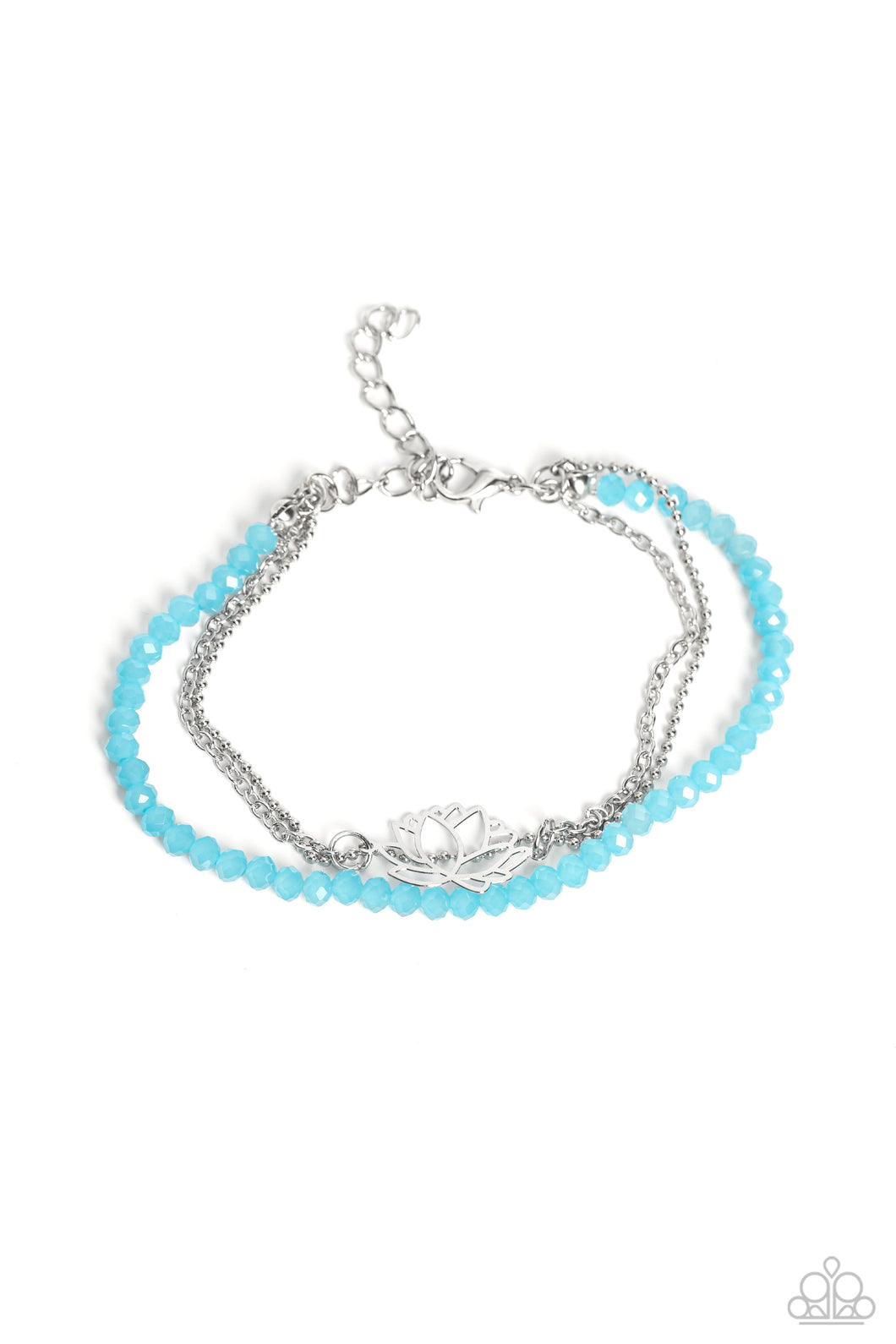 A LOTUS Like This - Blue (Bead) Bracelet