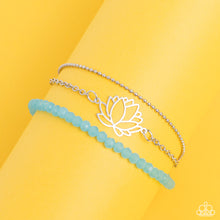 Load image into Gallery viewer, A LOTUS Like This - Blue (Bead) Bracelet
