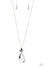 Load image into Gallery viewer, Sleek Sophistication - Purple Necklace
