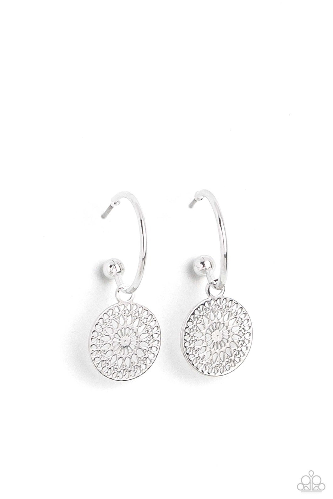 Mandala Maiden - Silver (Post/Barbell) Earring