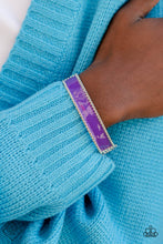 Load image into Gallery viewer, Vintage Vivace - Purple Bracelet (SS-1222)
