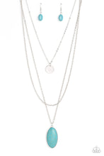 Load image into Gallery viewer, Perennial Phenomena - Blue (Turquoise) Necklace
