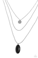 Load image into Gallery viewer, Perennial Phenomena - Black (Stone) Necklace
