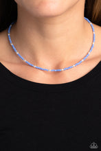 Load image into Gallery viewer, Beaded Blitz - Blue (Seed Bead) Necklace
