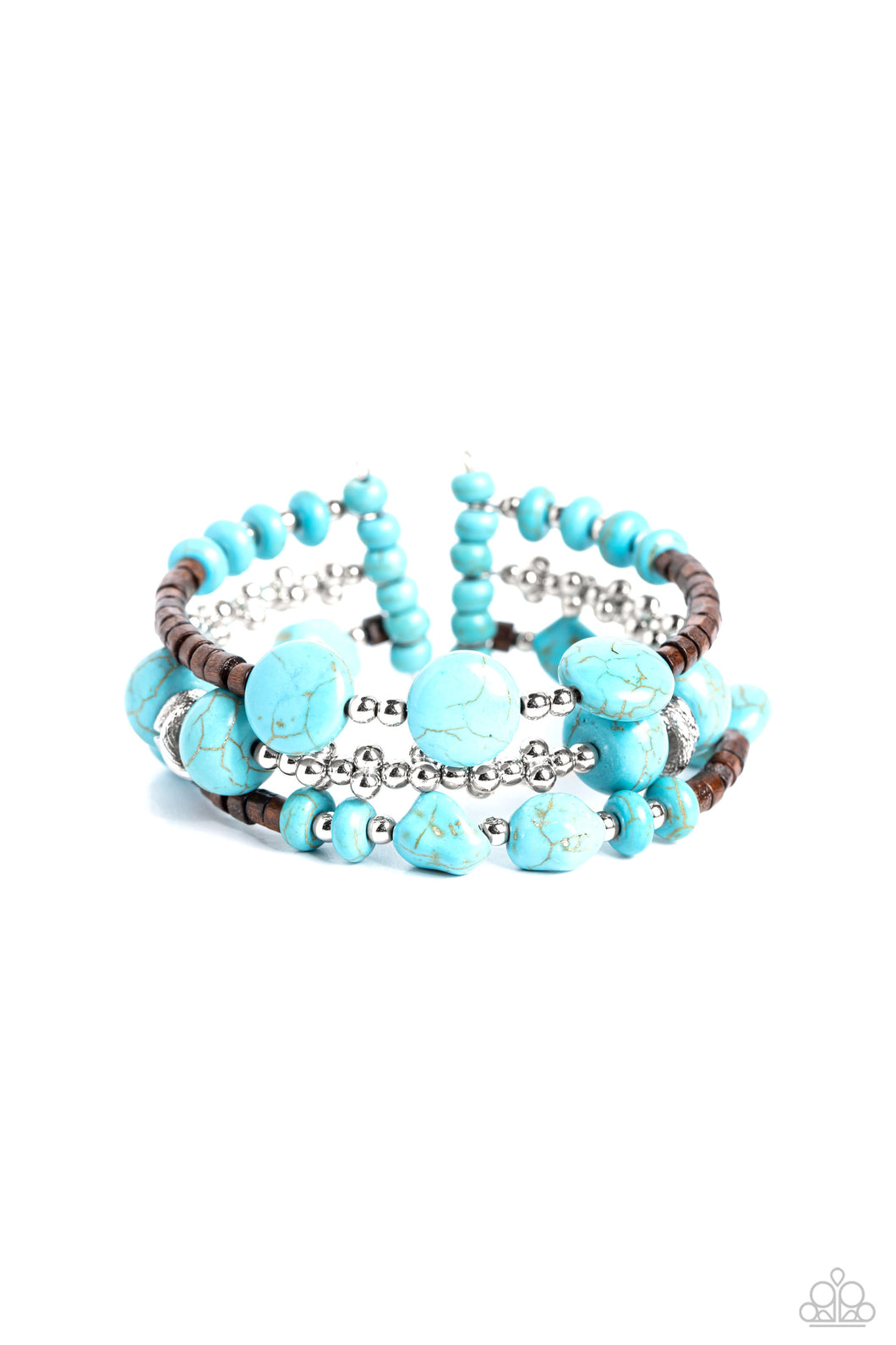 Operation Outdoors - Blue (Turquoise Stone) Bracelet