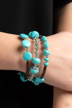 Load image into Gallery viewer, Operation Outdoors - Blue (Turquoise Stone) Bracelet
