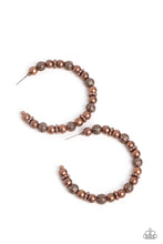 Load image into Gallery viewer, Rebuilt Ruins - Copper (Bead) Earring
