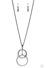 Load image into Gallery viewer, Wishing Well Whimsy - Black (Gunmetal) Necklace
