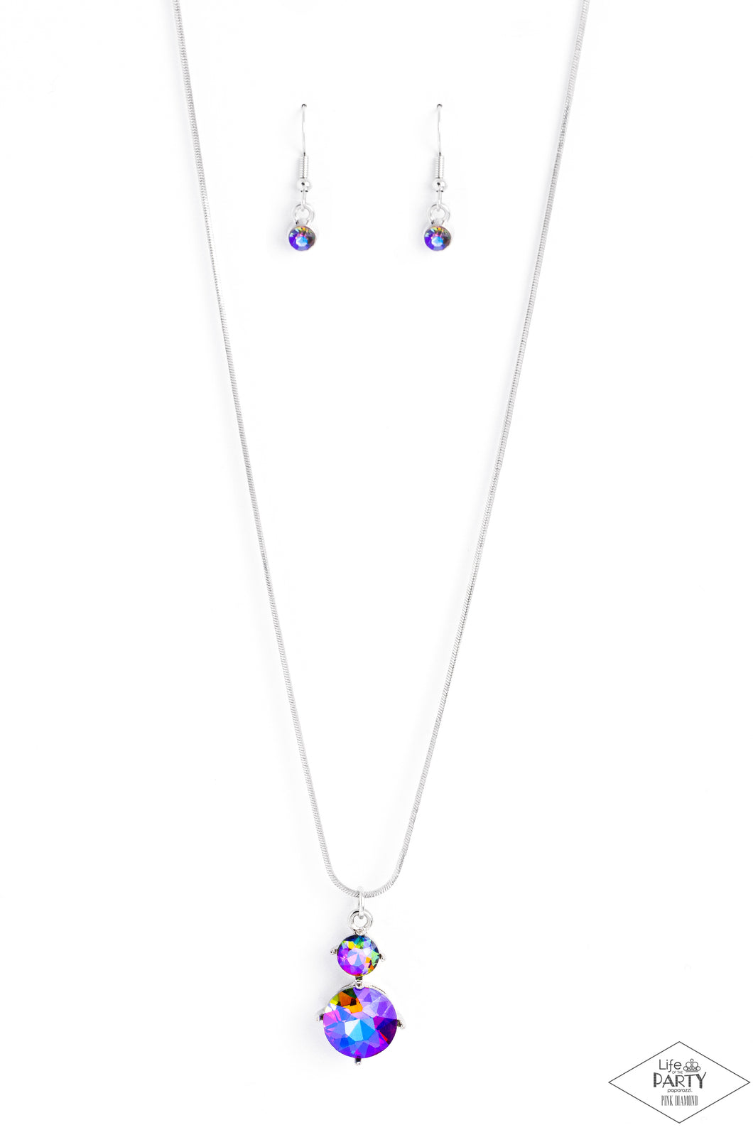 Top Dollar Diva - Multi (UV Shimmer) Necklace