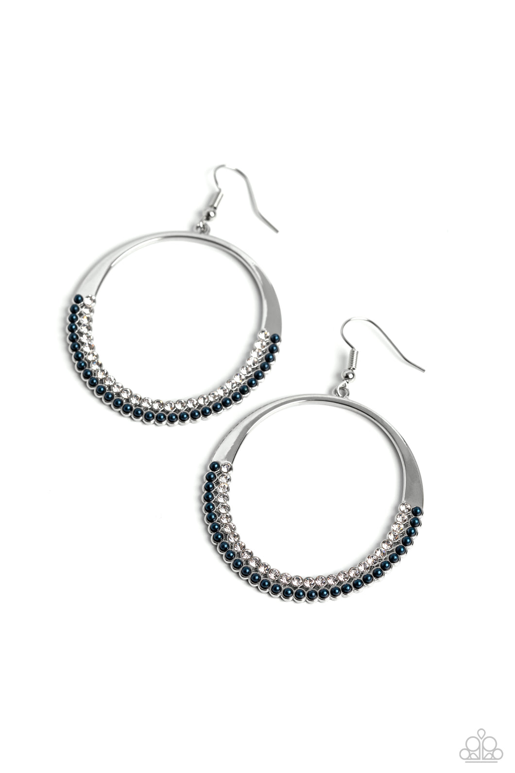 Material PEARL - Blue (Pearls/White Gem) Earring