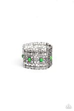 Load image into Gallery viewer, Fairest Filigree - Green (Bead) Bracelet
