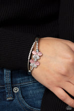 Load image into Gallery viewer, Broadway Stage - Pink (Cat&#39;s Eye Stone) Bracelet
