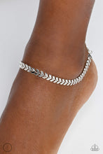 Load image into Gallery viewer, Point in Time - Silver Anklet
