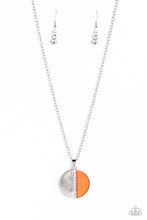 Load image into Gallery viewer, Captivating Contrast - Orange (Coral Shell) Necklace
