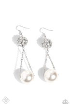 Load image into Gallery viewer, Ballerina Balance - White (Pearl) Earring (FFA-0423)
