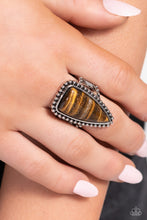 Load image into Gallery viewer, Earthy Engagement - Brown (Tiger&#39;s Eye) Ring
