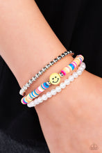 Load image into Gallery viewer, Run a SMILE - Multi (Smiley Face) Bracelet
