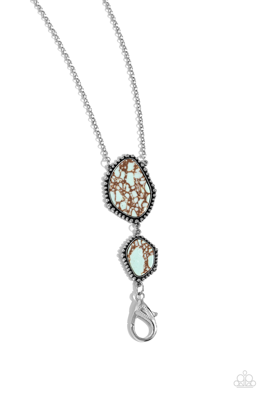 Desert Darling - Blue (Marble Stone) Necklace