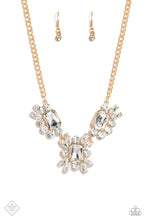 Load image into Gallery viewer, Exaggerated Elegance - Gold Necklace (FFA-0323)
