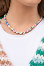 Load image into Gallery viewer, Psychedelic Glow - Multi (Choker)Necklace (SS-0423)
