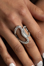 Load image into Gallery viewer, Gap Year - White (Rhinestone) Ring
